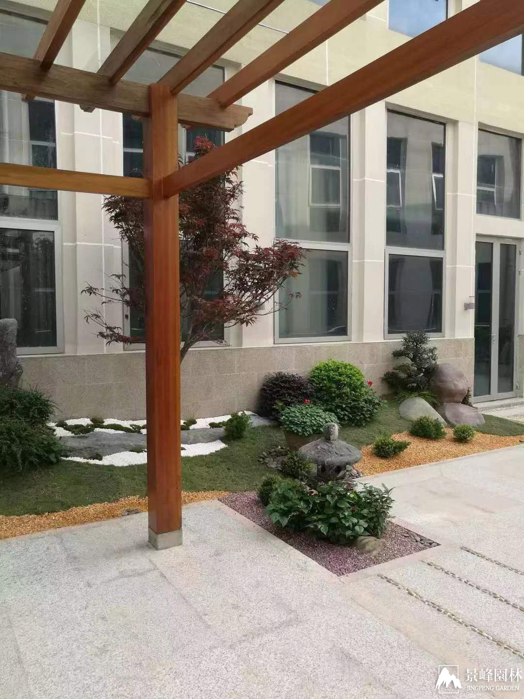沙河高尔夫办公室阳台_5